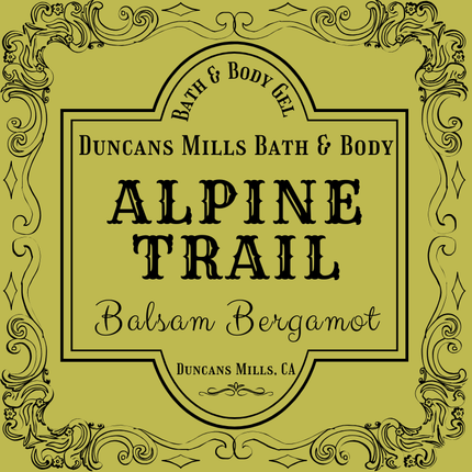 Bath Gel ~ Alpine Trail ~ Balsam Bergamot